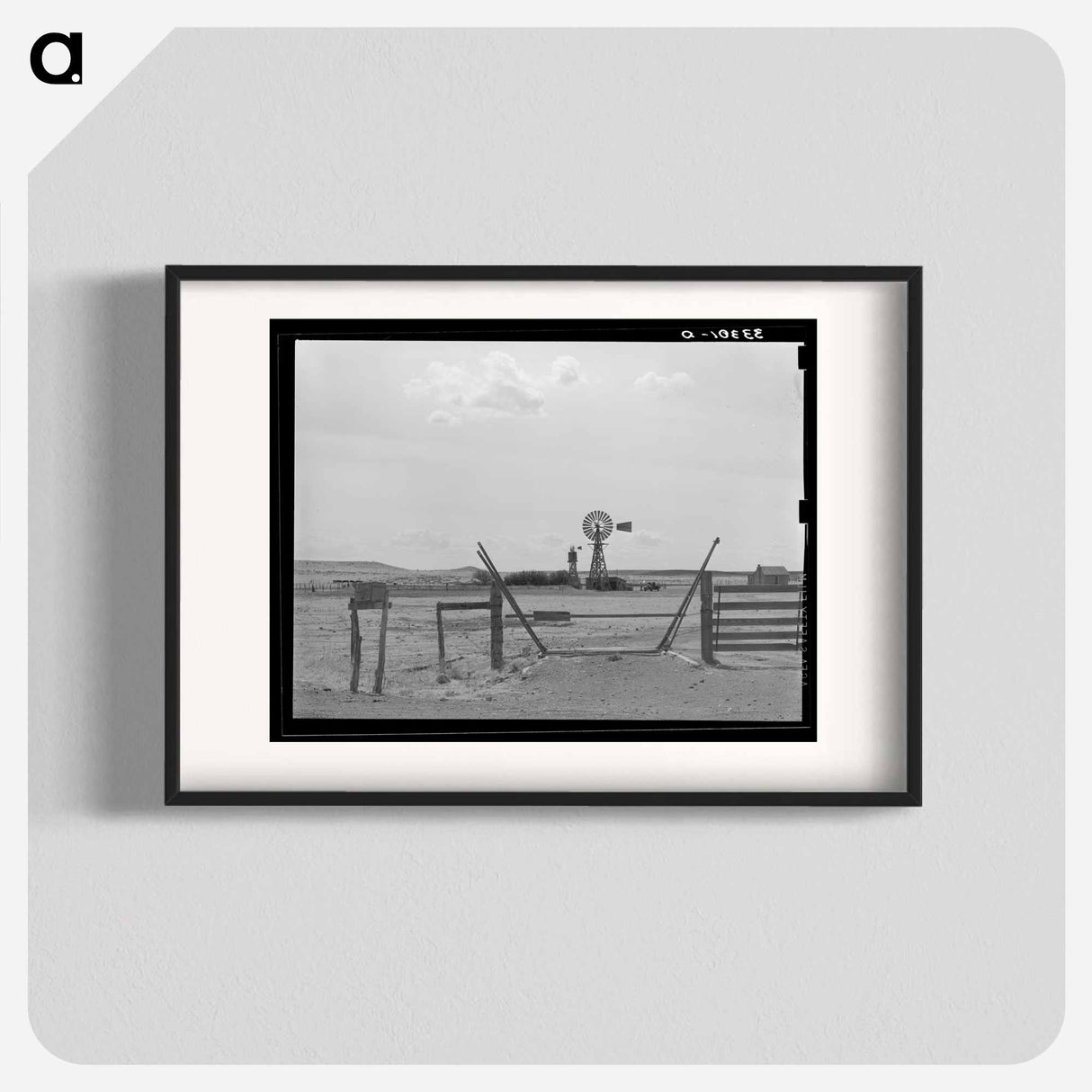 アートポスター-Cattle Guard and Windmill
- ラッセル リー Poster.