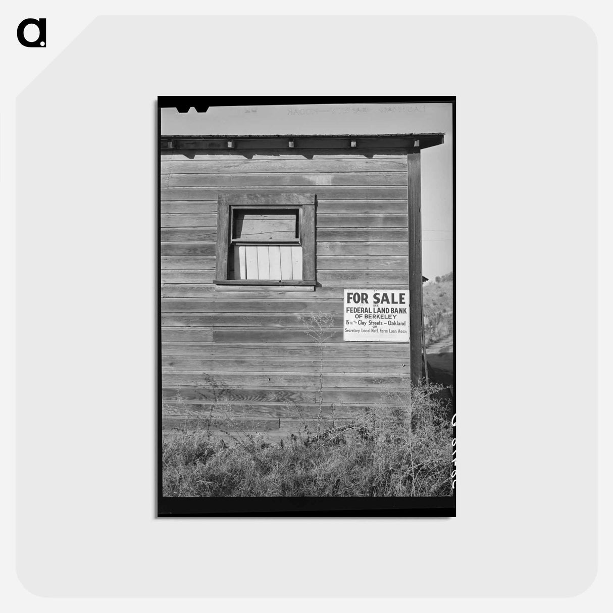 アートポストカード-Sign. Placer County
- ラッセル リー Postcard.