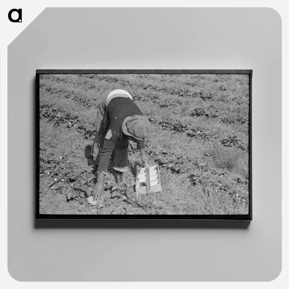 アートパネル-Berry Pickers of Hammond
- ラッセル リー Canvas.
