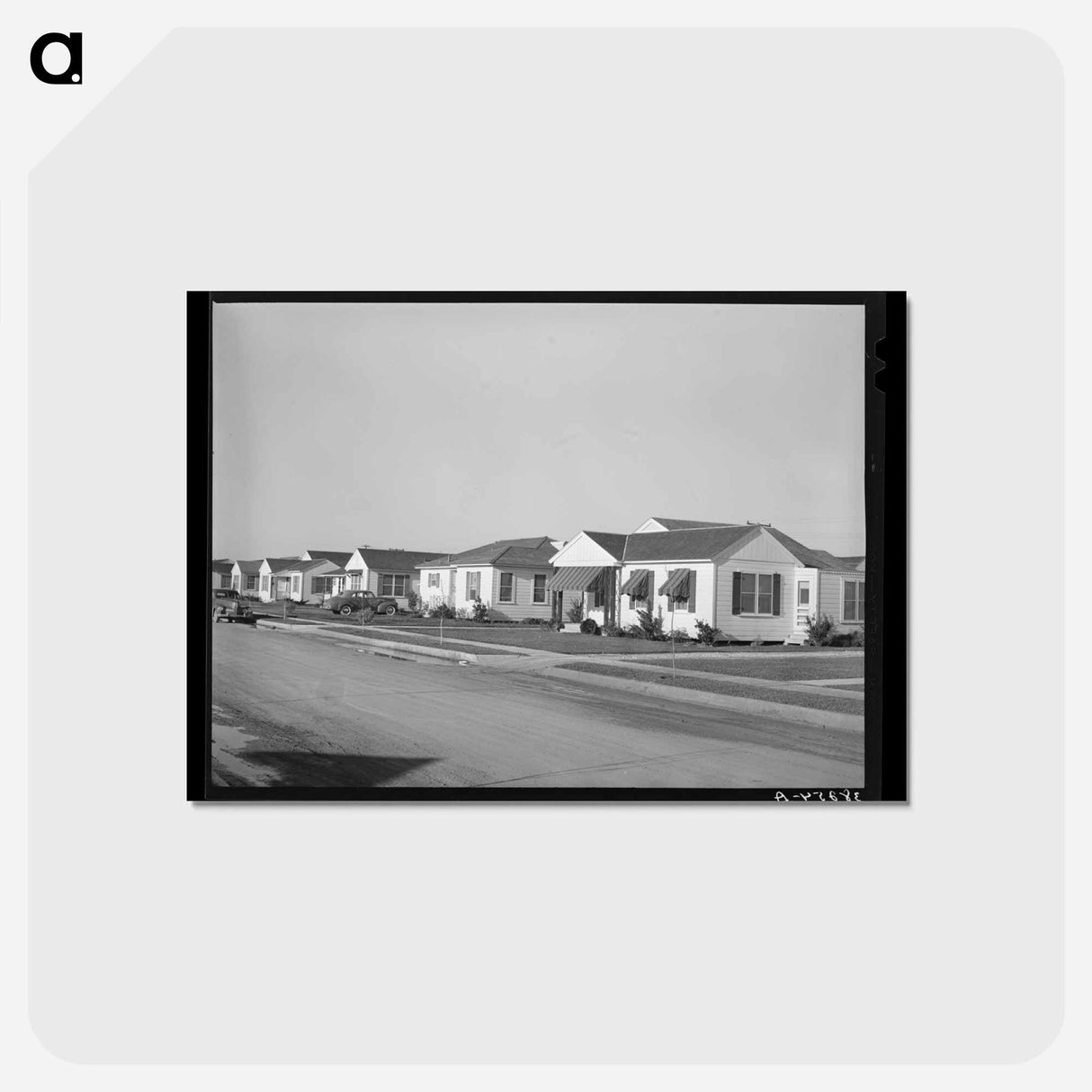 アートポストカード-Alameda Houses
- ラッセル リー Postcard.
