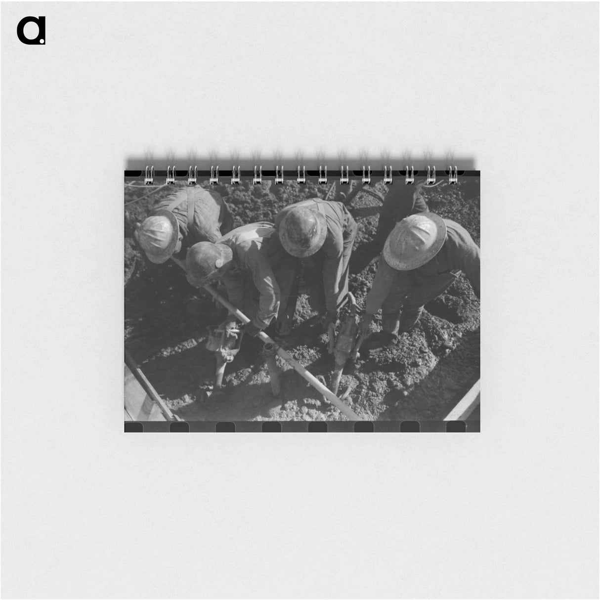 アートメモ帳-Shasta Dam Construction Worker
- ラッセル リー Memo.