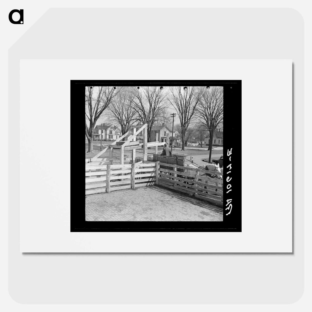 アートポスター-Aledo Stockyards
- ラッセル リー Poster.