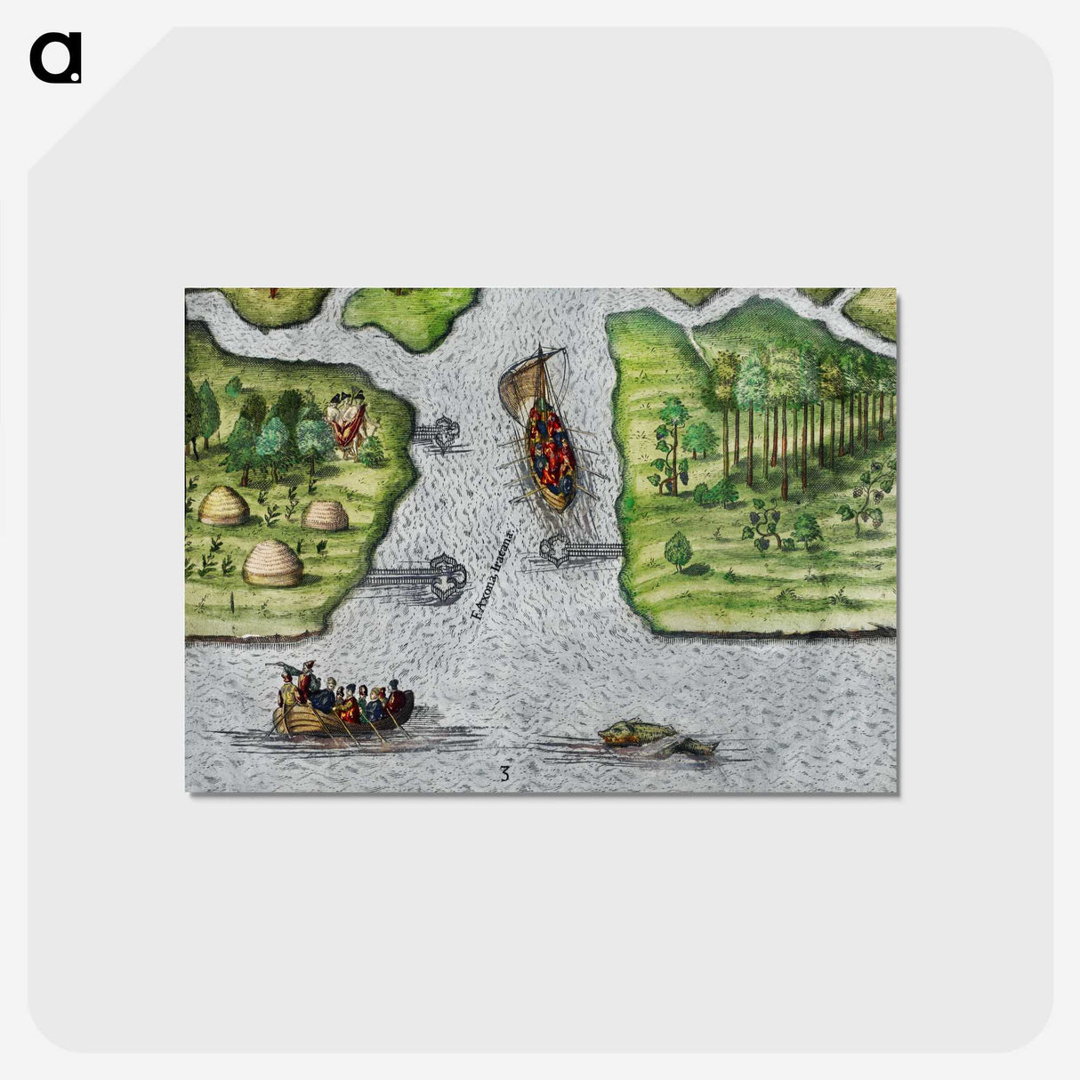 3-10_Antique-Maps_postcard