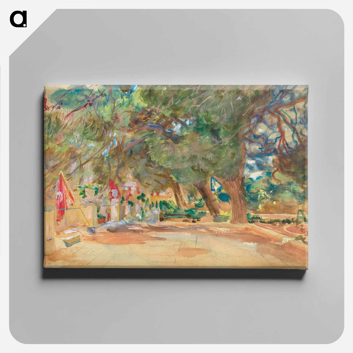 アートパネル-A War Memorial - ジョン シンガー サージェント Canvas.