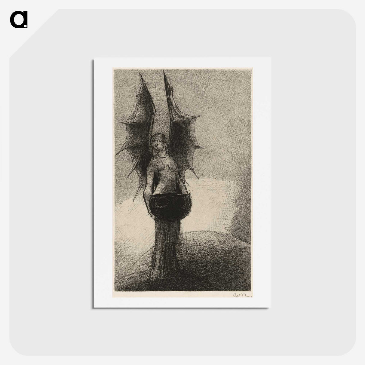 3-10_Odilon-Redon_hagaki