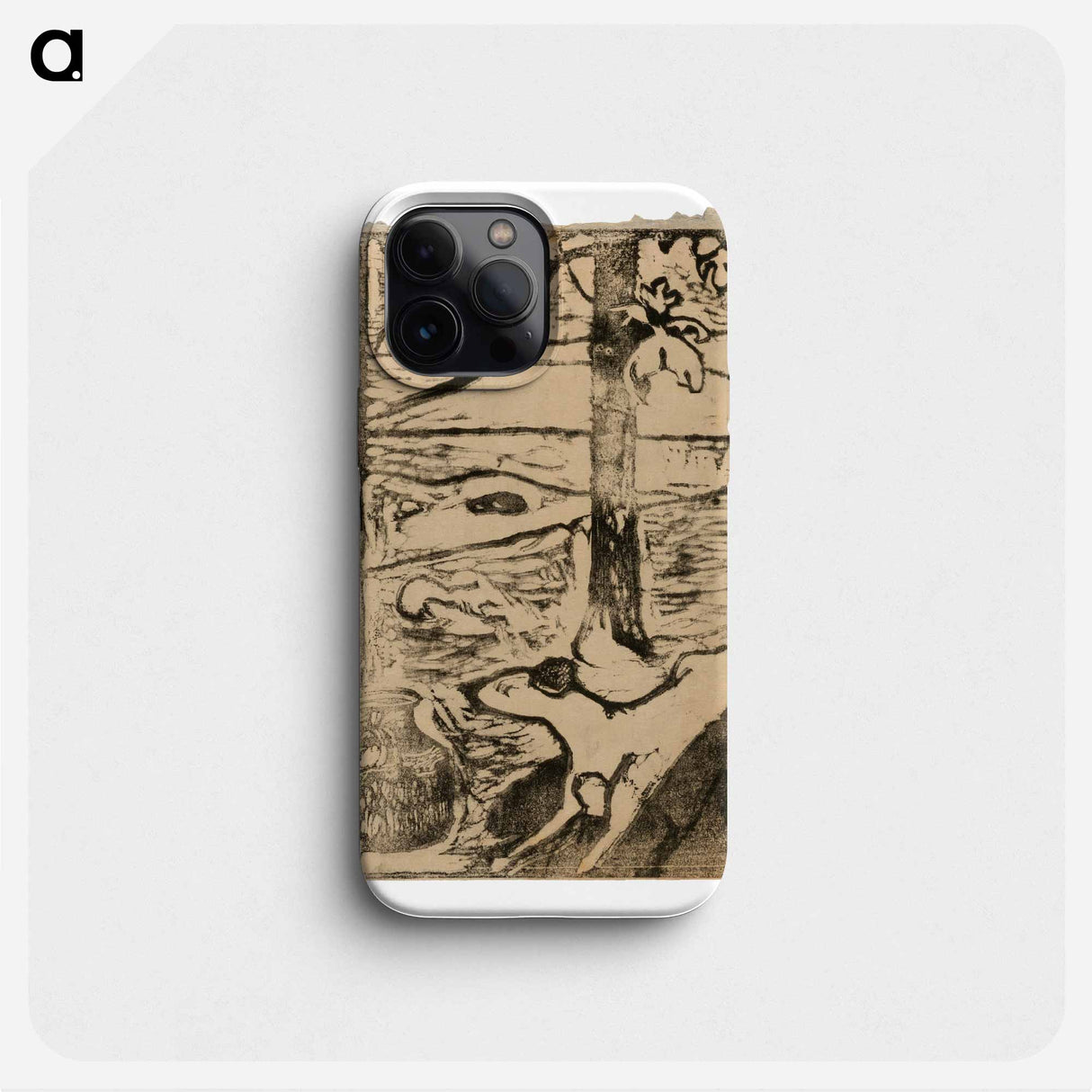 Manao tupapau - Paul Gauguin Phone Case.