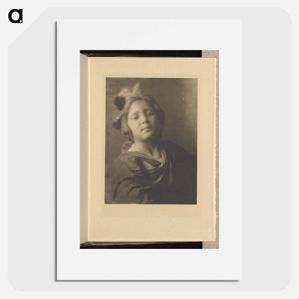 Study of a Gitana - アルフレッド スティーグリッツ Poster.