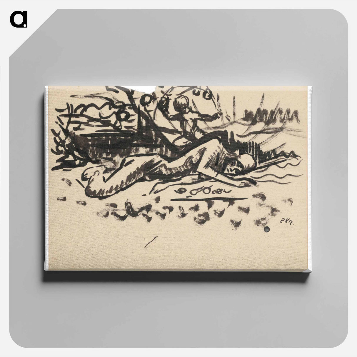 Reclining figure - アーノルド ピーター ワイズ クビンチャン Canvas.