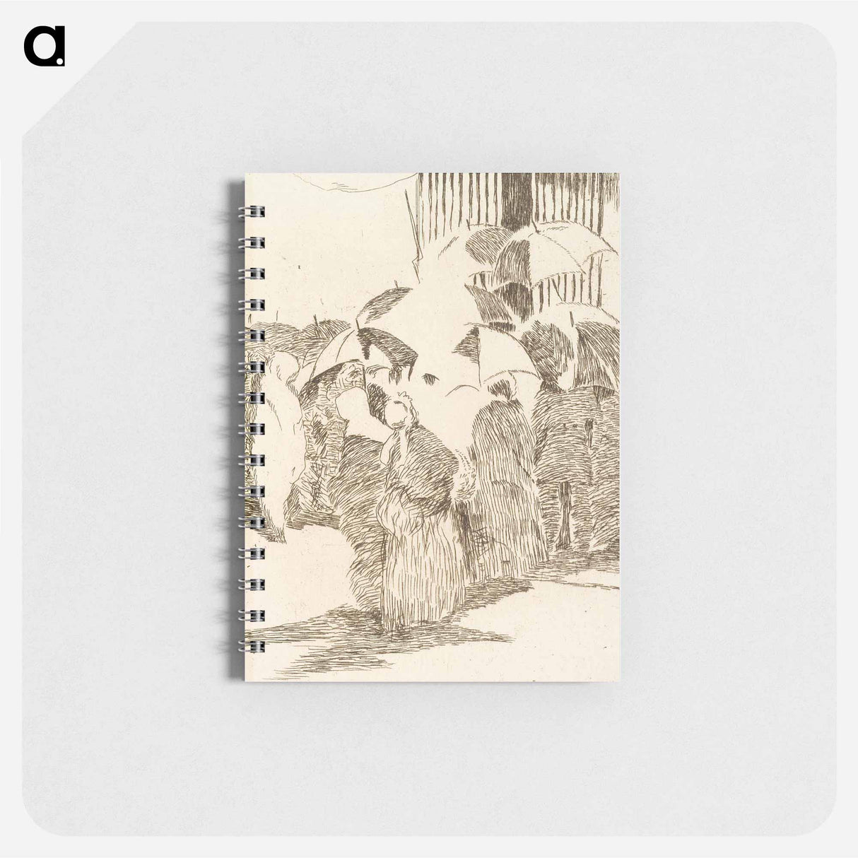 Line in front of the butcher's - エドゥアール マネ Memo.