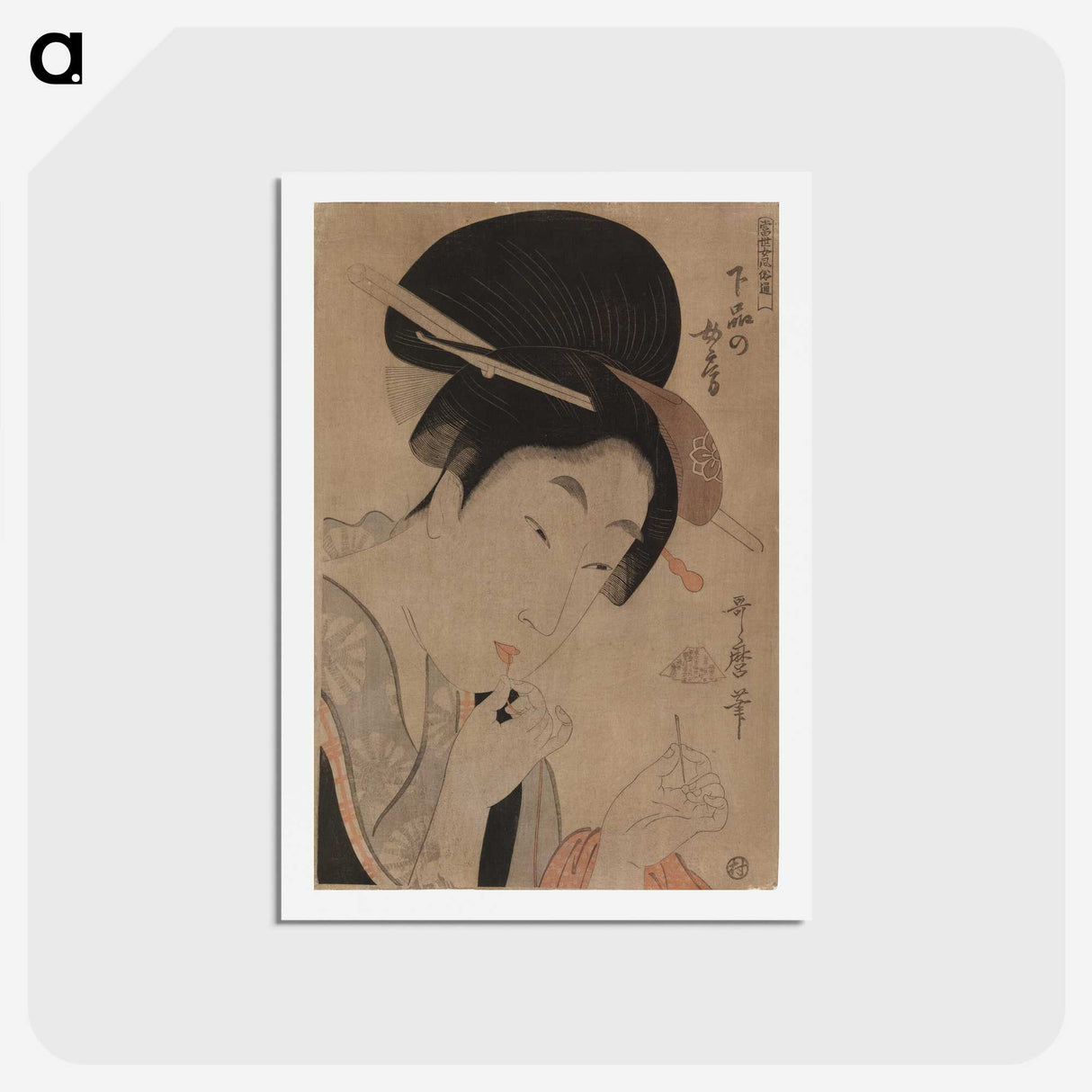 3-11_Kitagawa-Utamaro_hagaki