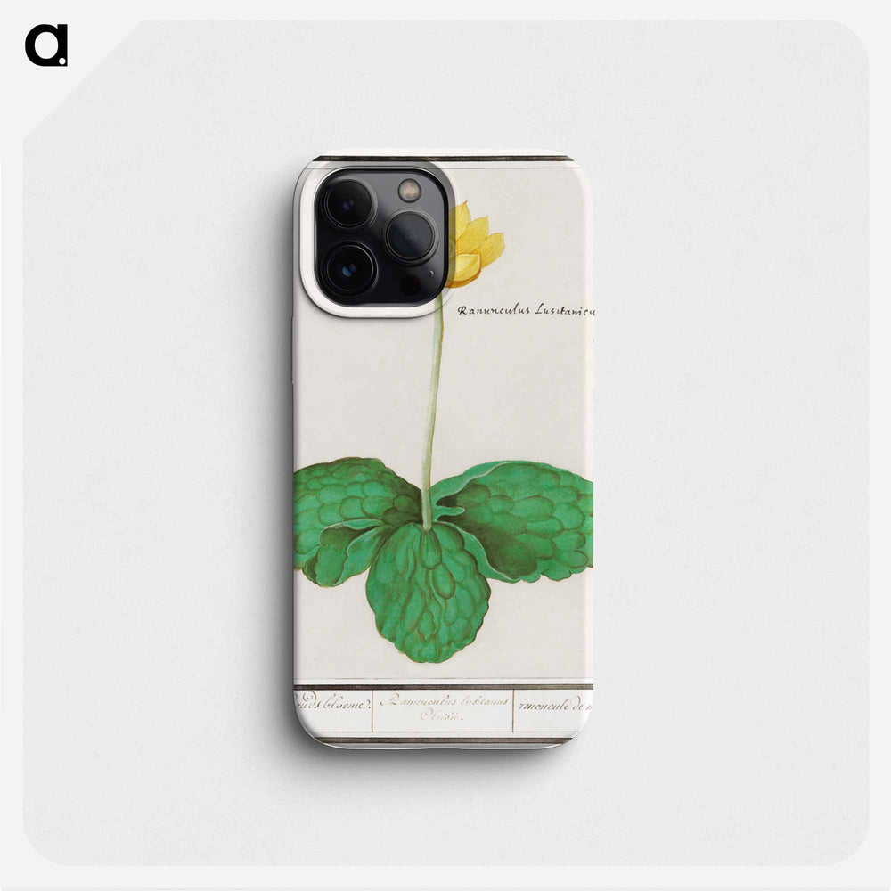 Yellow floppy - アンセルムス ボエティウス デ ブート Phone Case.