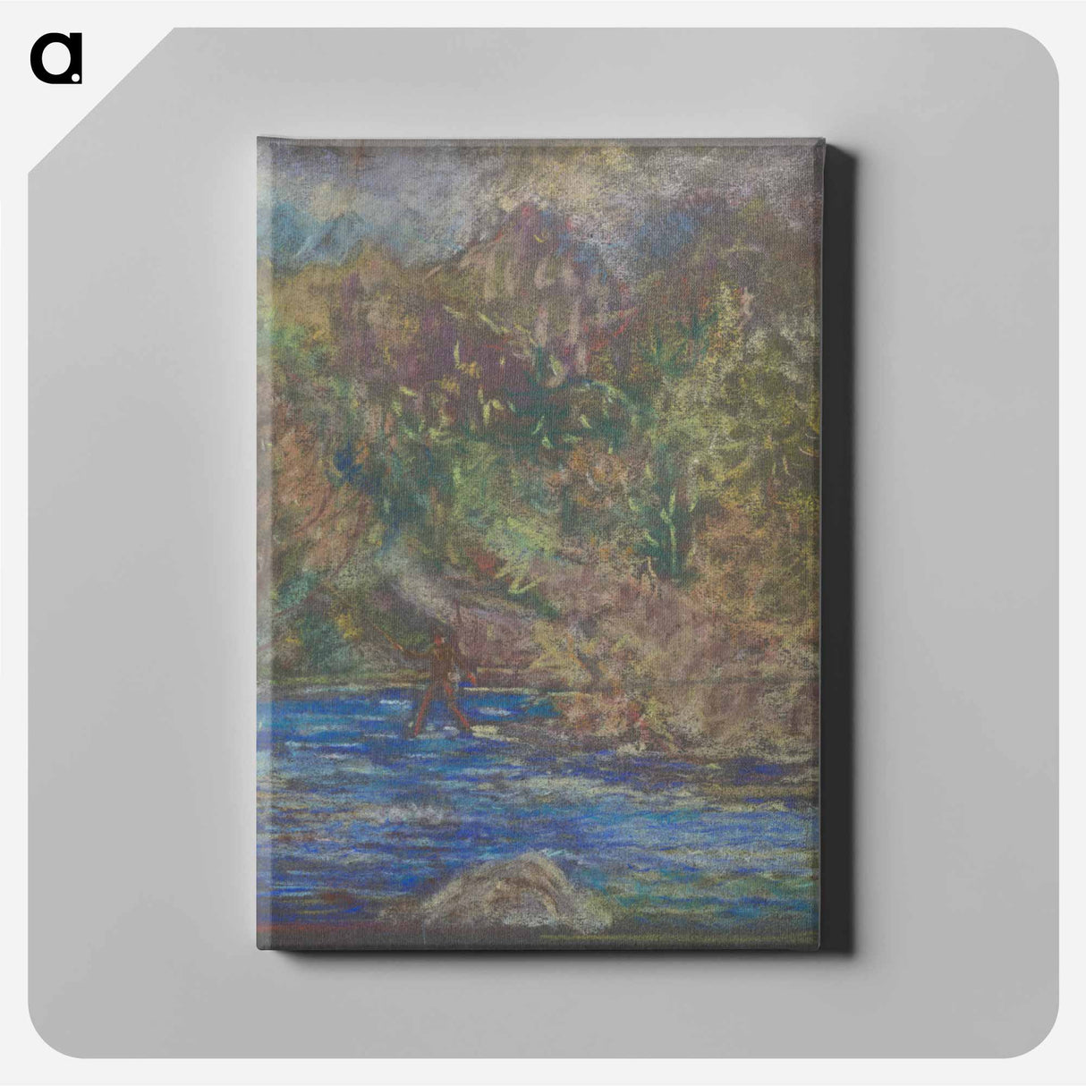 Fisherman - アーノルド ピーター ワイズ クビンチャン Canvas.