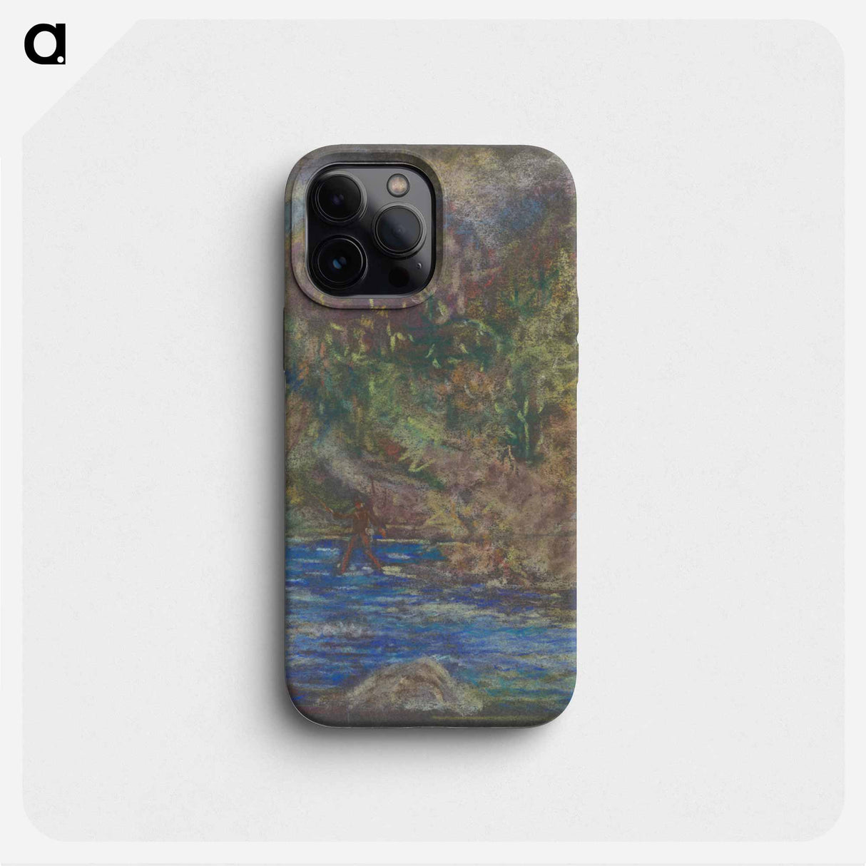 Fisherman - アーノルド ピーター ワイズ クビンチャン Phone Case.
