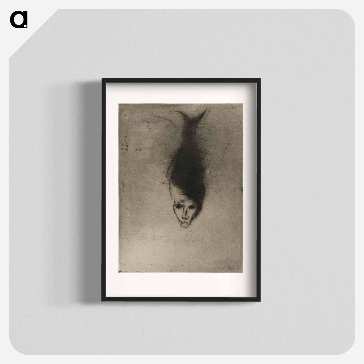 Sciapode - オディロン ルドン Poster.