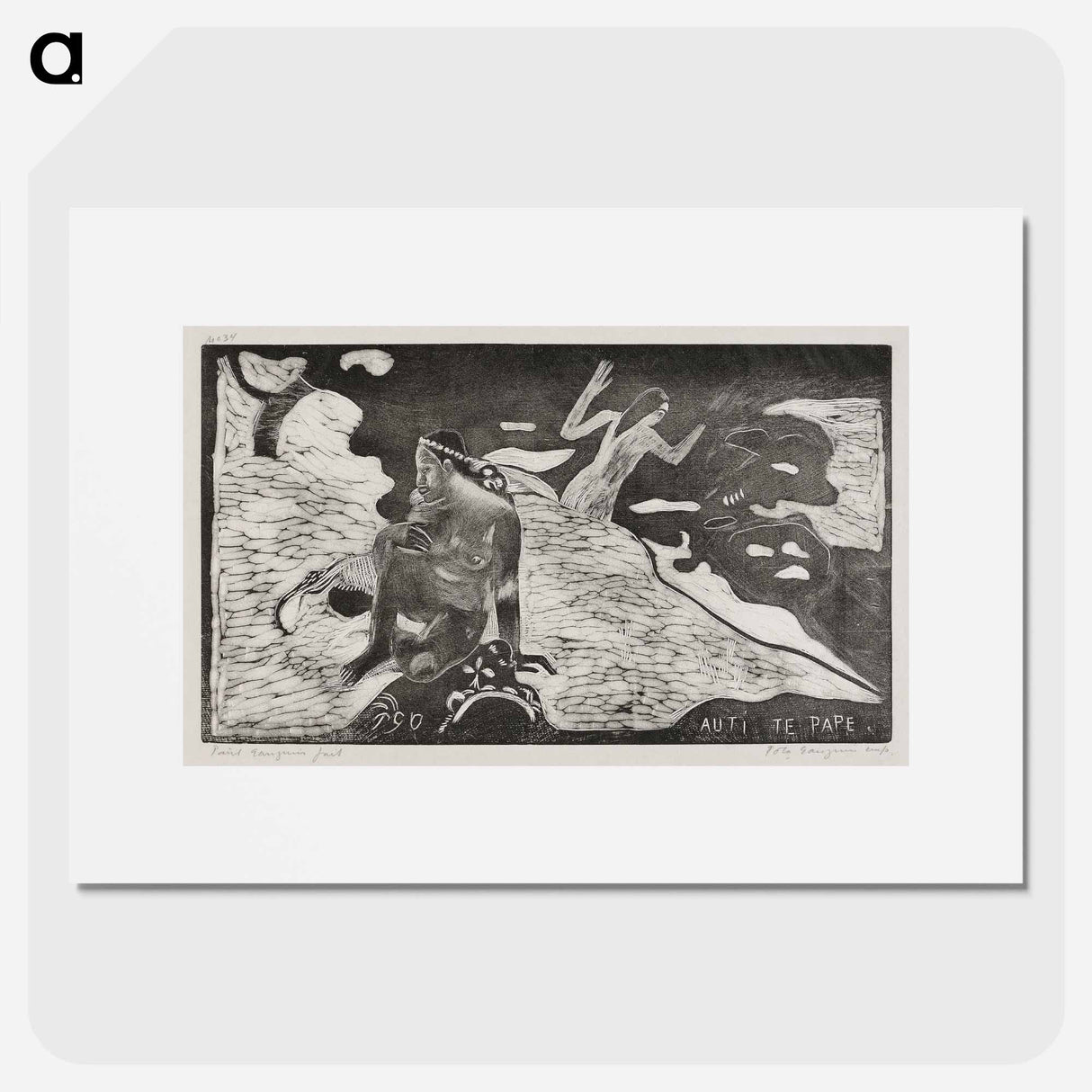 Women at the River - Paul Gauguin Poster.