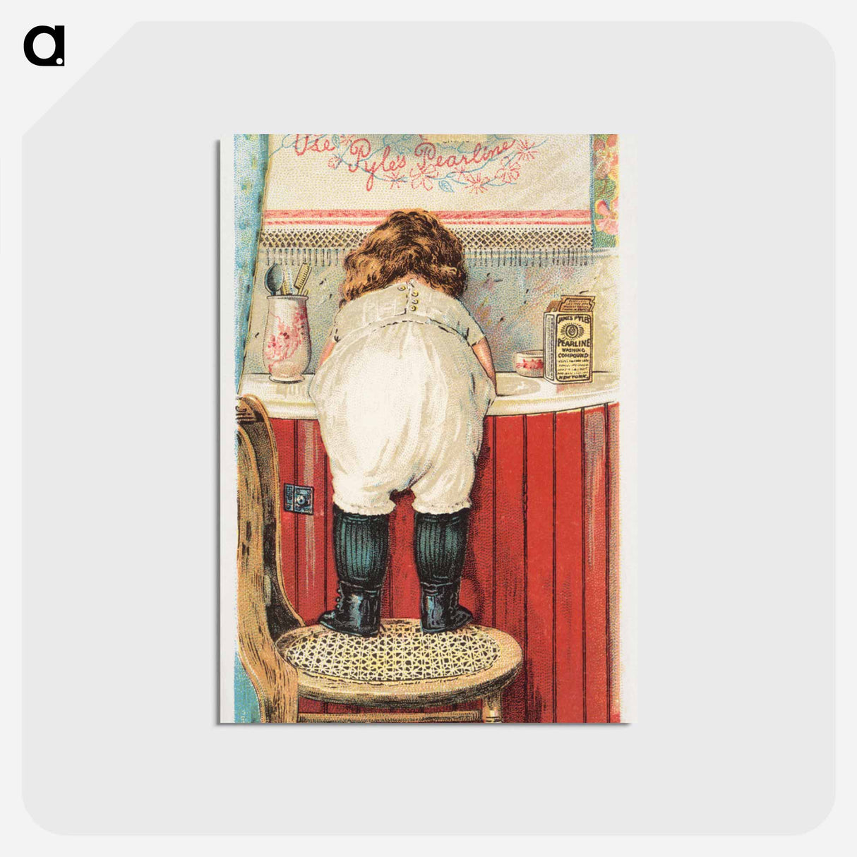 アートポストカード-Little Mischief
- ボストン公共図書館 Postcard.