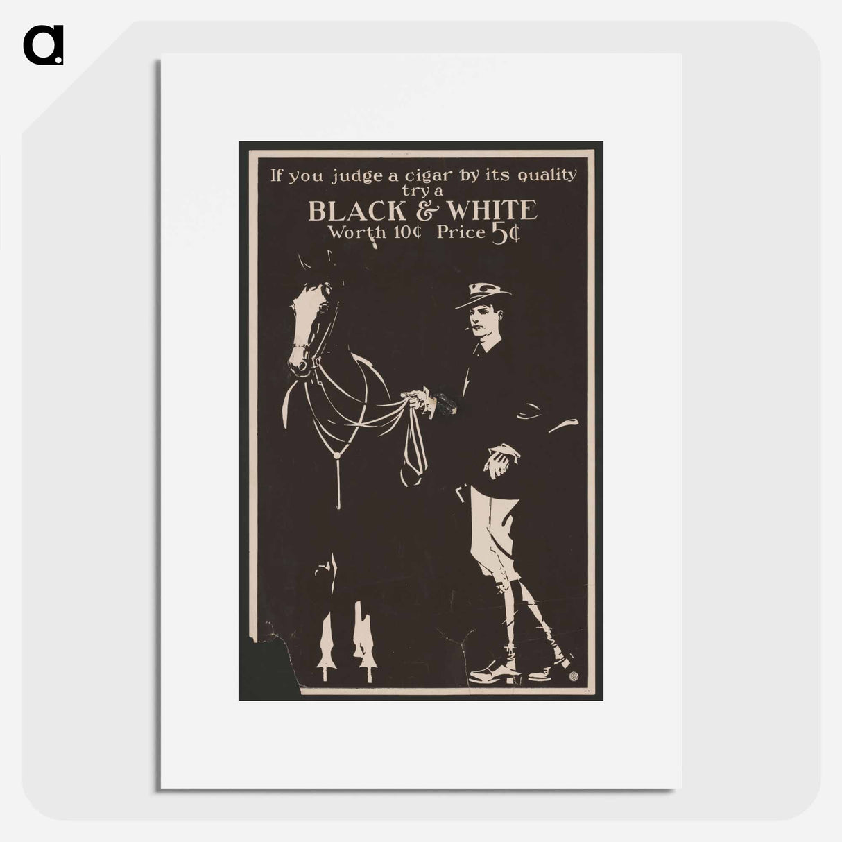 Black & White - Edward Penfield Poster.
