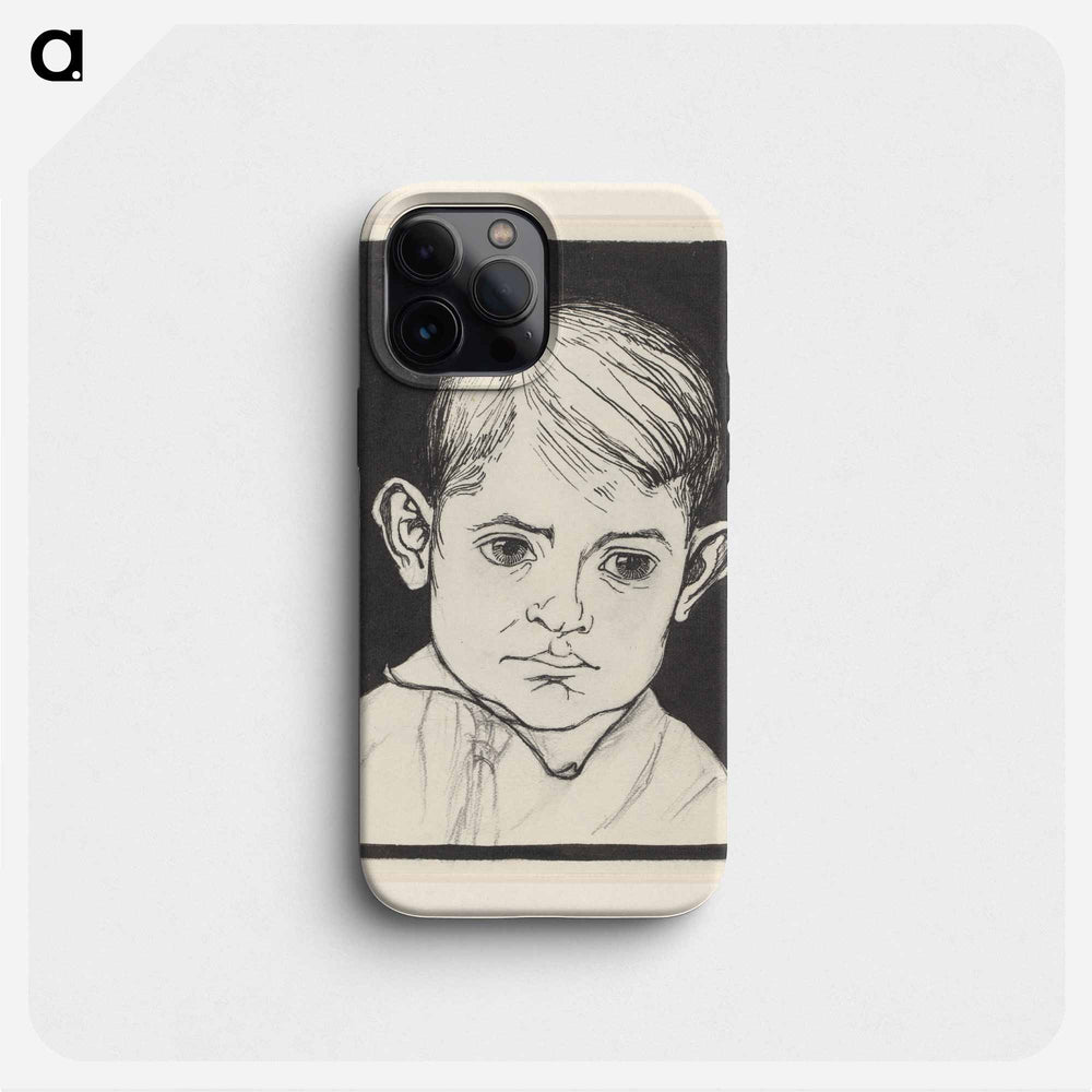 Portret van een onbekende jongen - ユリー デ フラーハ Phone Case.