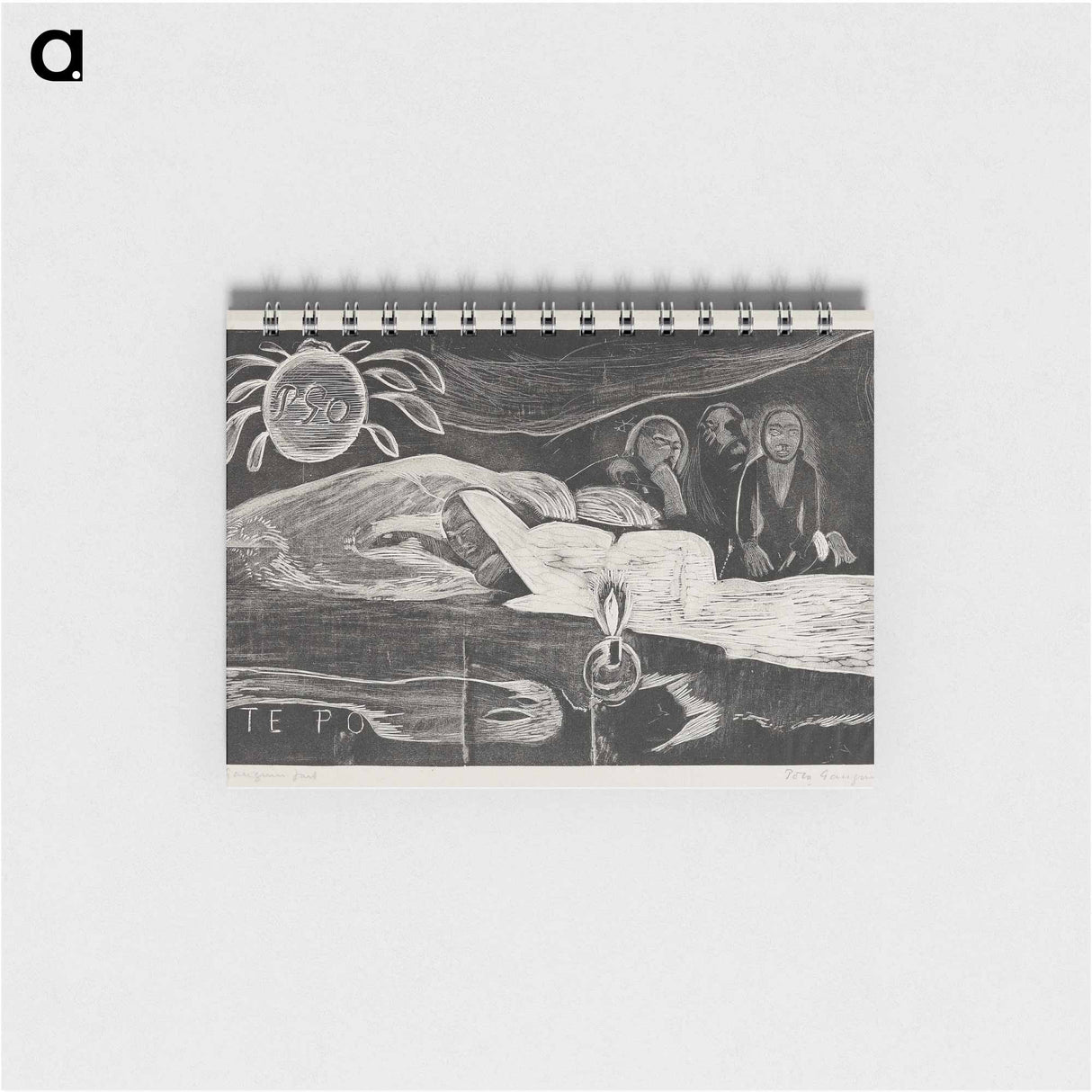 Te po (The Night) - ポール ゴーギャン Memo.