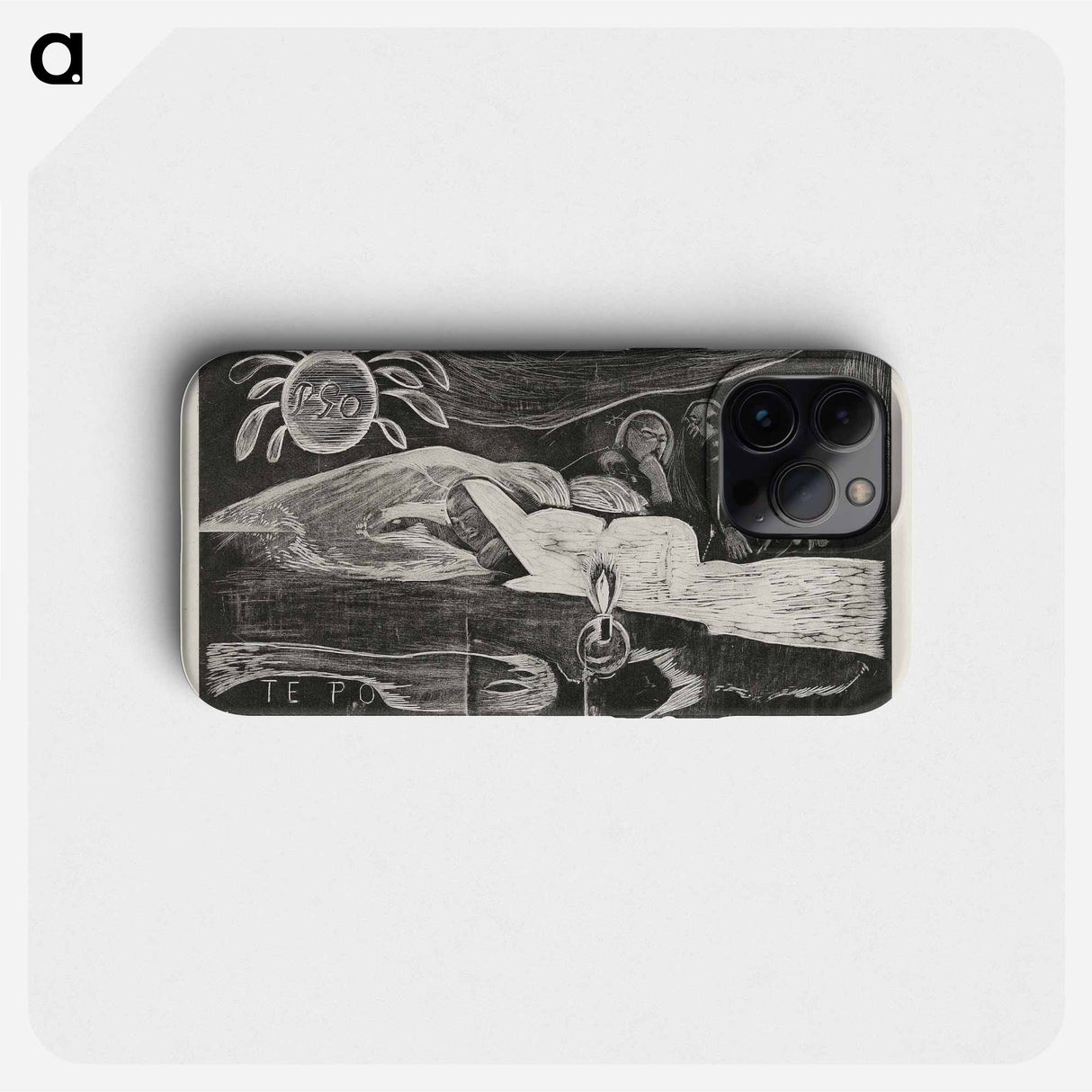 Te po (The Night) - Paul Gauguin Phone Case.