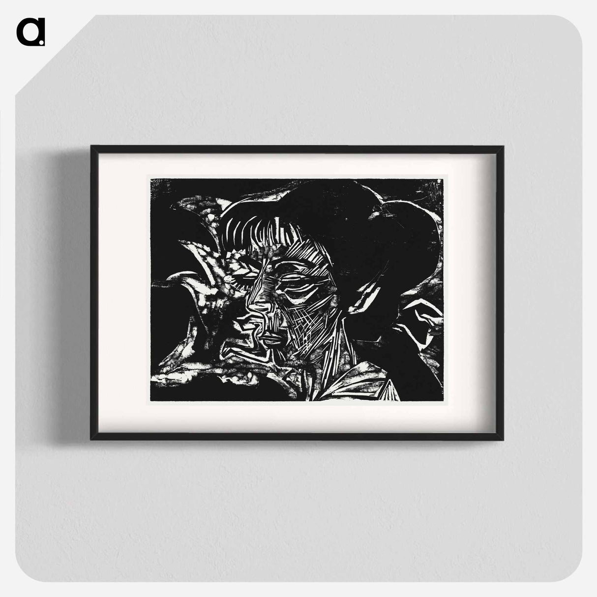 Fanny Wocke - Ernst Ludwig Kirchner Poster.