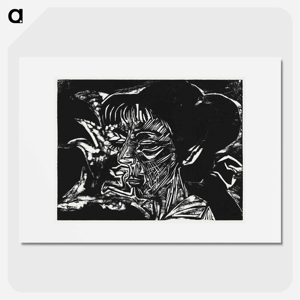 Fanny Wocke - Ernst Ludwig Kirchner Poster.