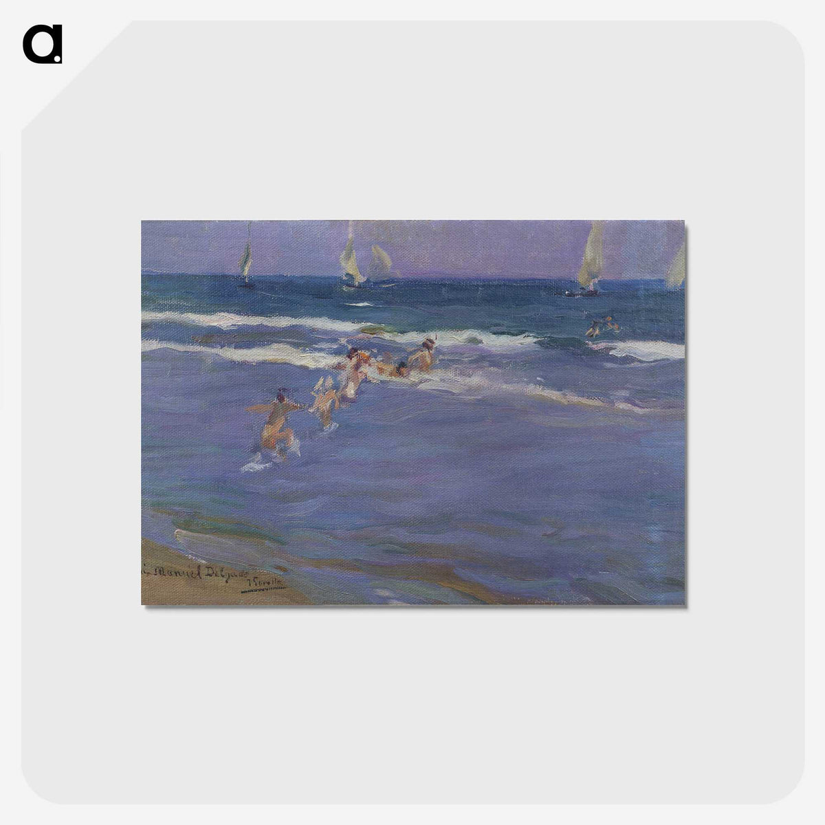 3-14_Joaquin-Sorolla_postcard