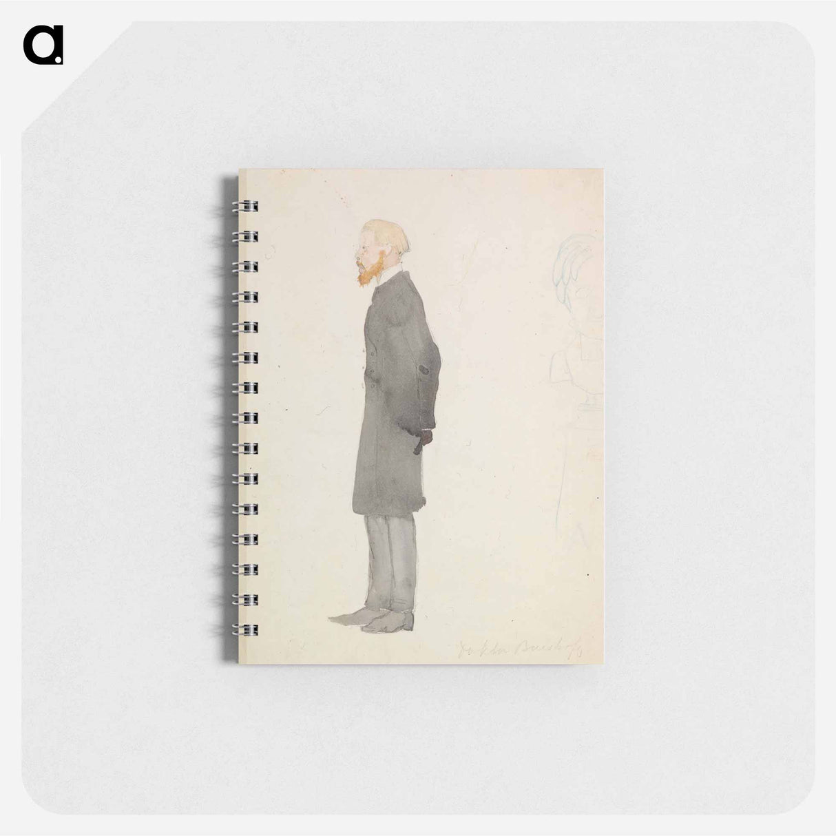 アートメモ帳-Caricature of doctor buistroff - アルバート エーデルフェルト Memo.