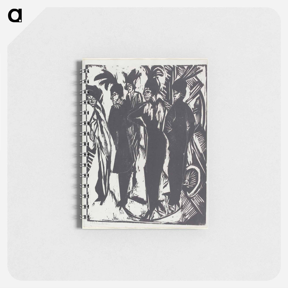 Five Women on the Street - エルンスト ルートヴィヒ キルヒナー Memo.