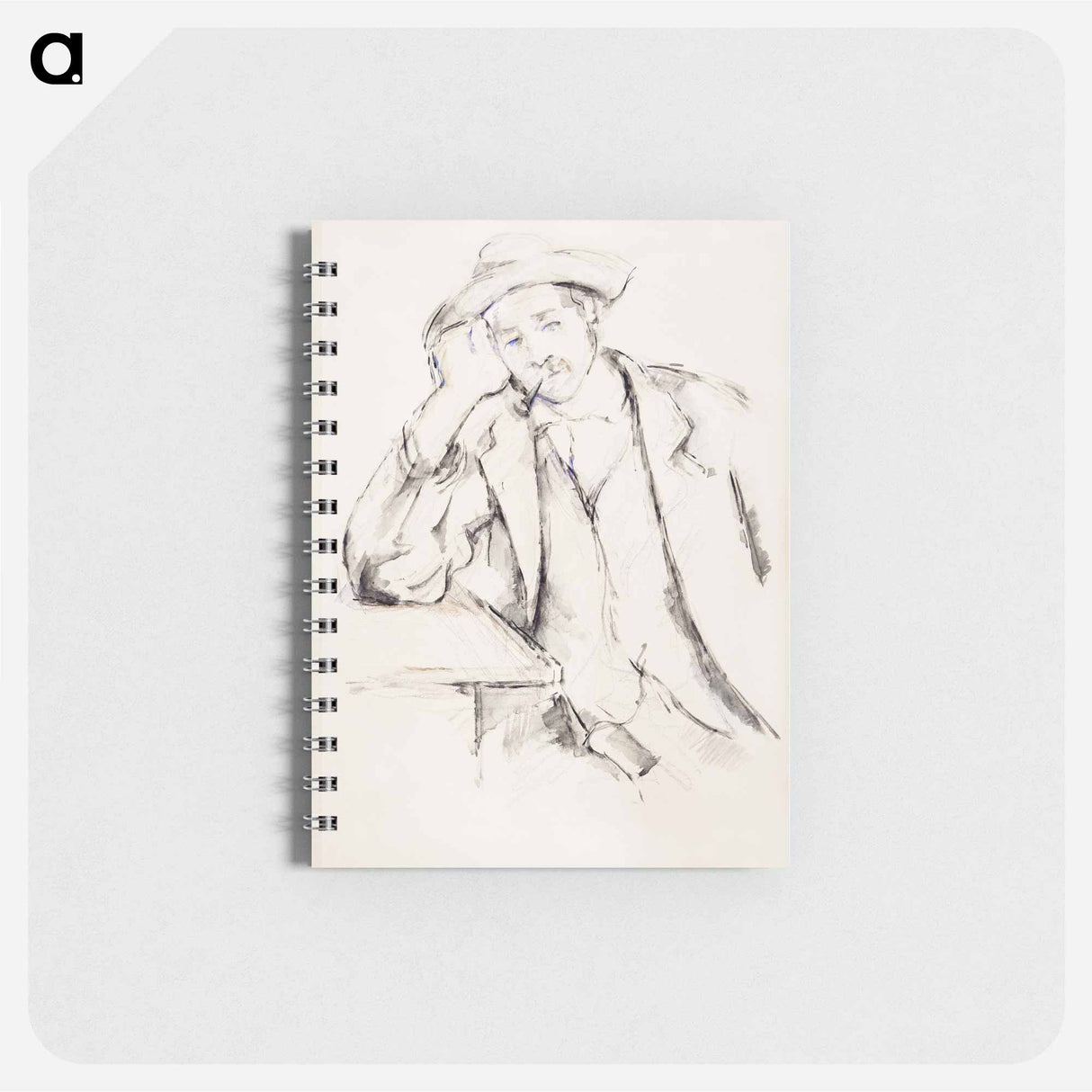 Leaning Smoker - ポール セザンヌ Memo.