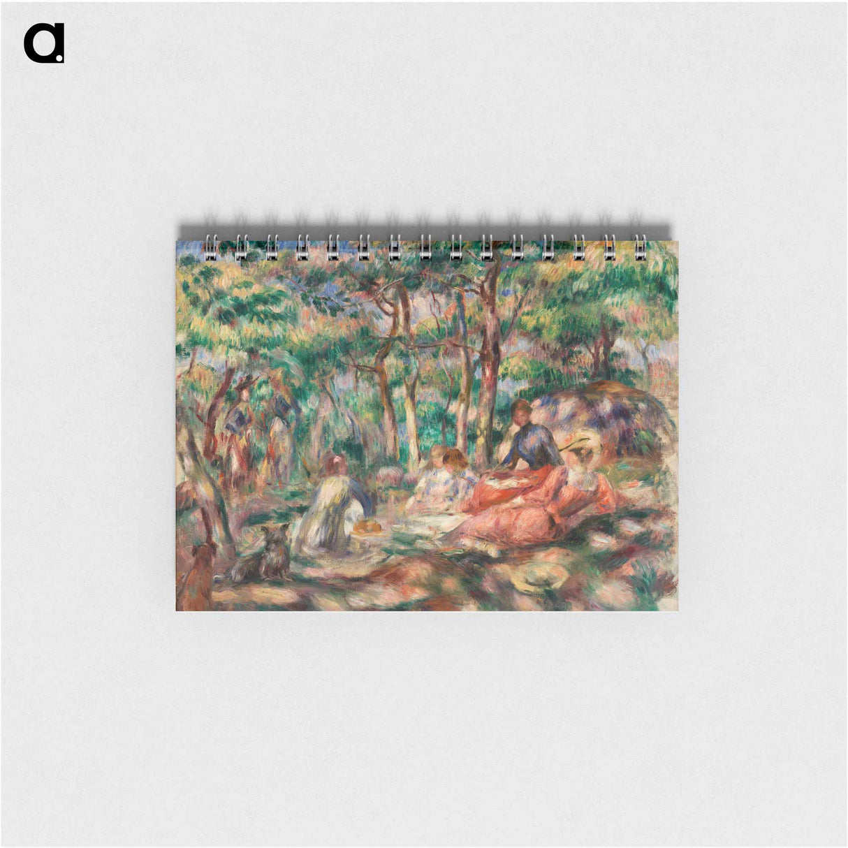 Picnic (Le Déjeuner sur l'herbe) - ピエール オーギュスト ルノワール Memo.