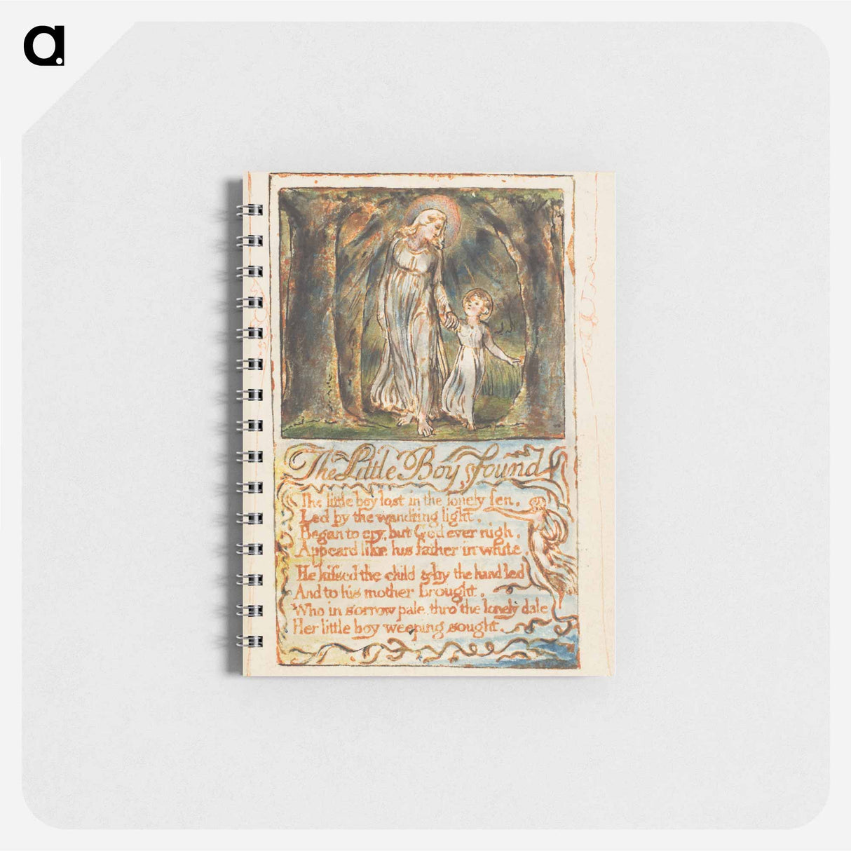 Songs of Innocence and of Experience: The Little Boy Found - ウィリアム ブレイク Memo.