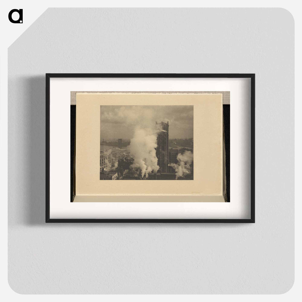 Over the House-Tops - New York - アルフレッド スティーグリッツ Poster.