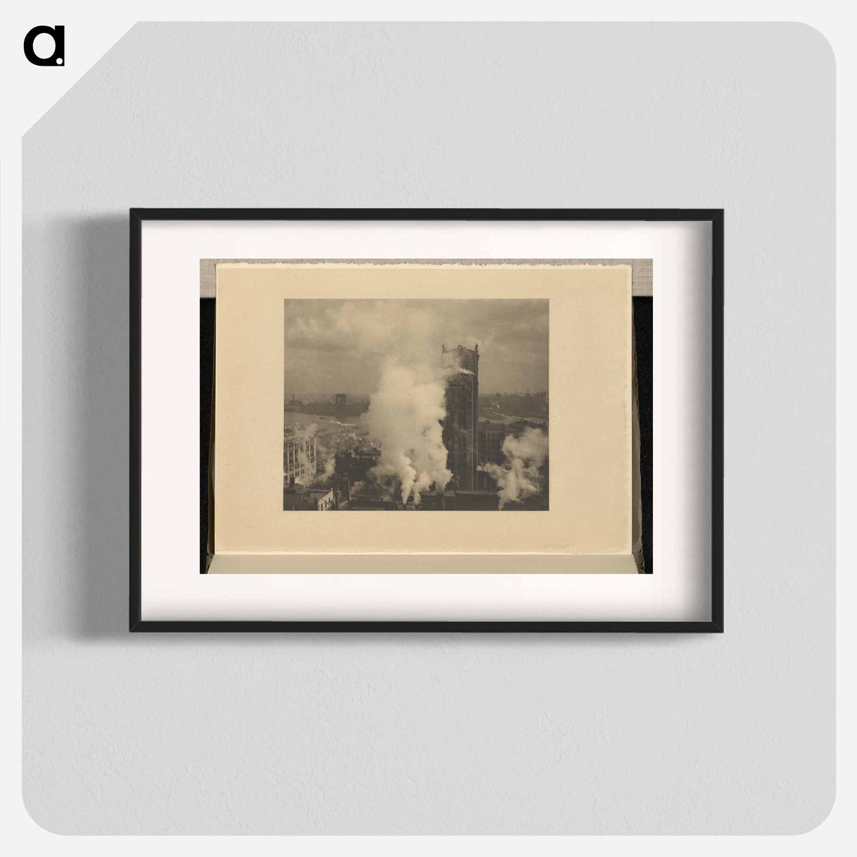 Over the House-Tops - New York - アルフレッド スティーグリッツ Poster.