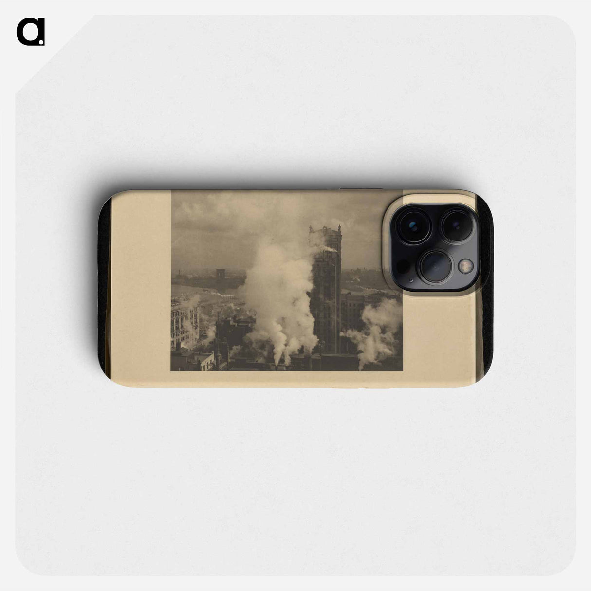Over the House-Tops - New York - アルフレッド スティーグリッツ Phone Case.