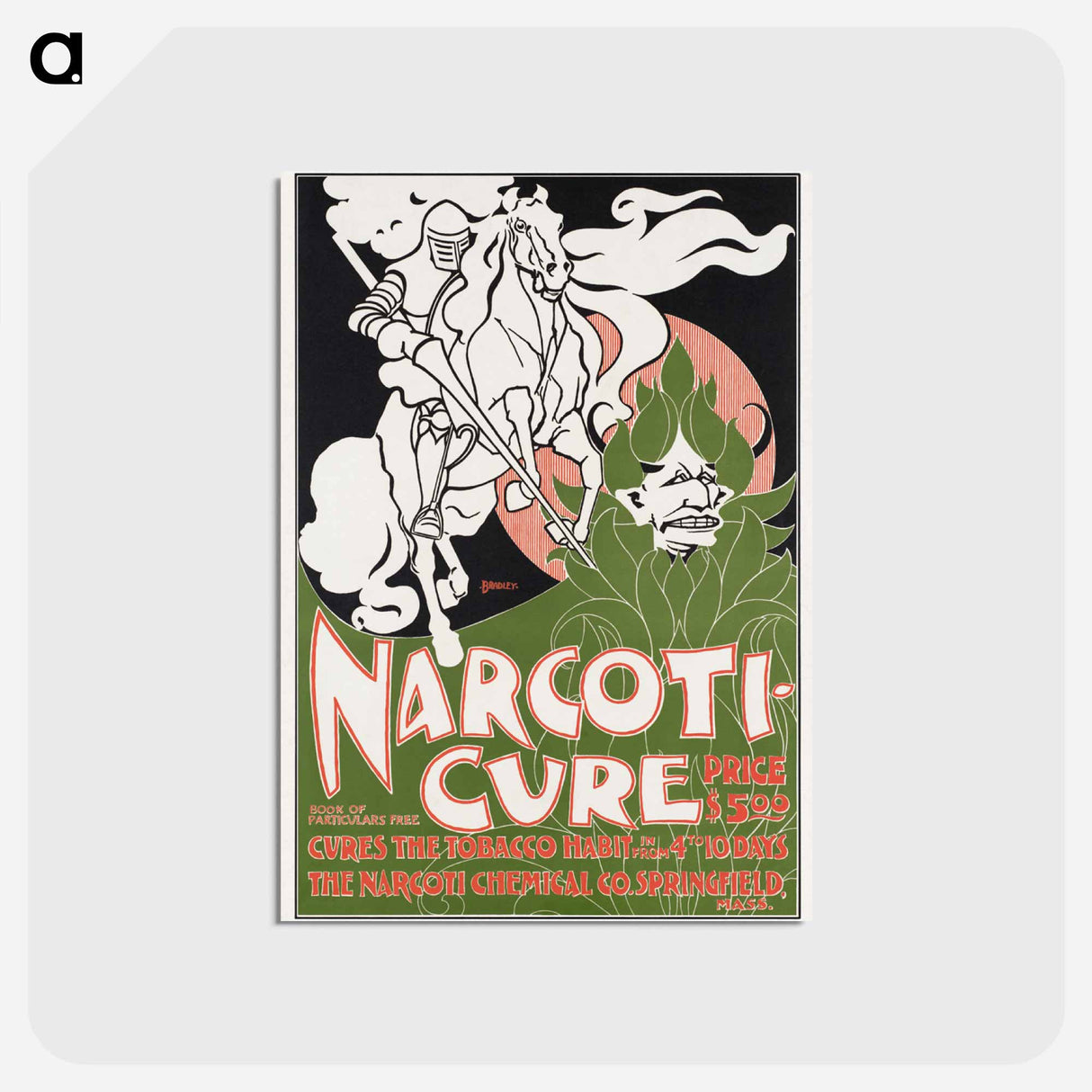アートポストカード-Narcoti-cure
- ボストン公共図書館 Postcard.