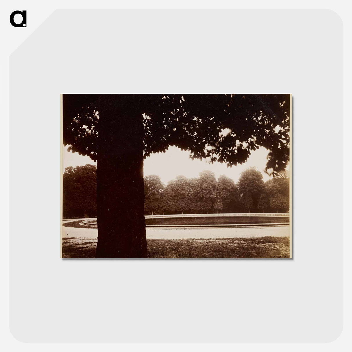 アートポストカード-Saint-Cloud, France
- ウジェーヌ アジェ Postcard.