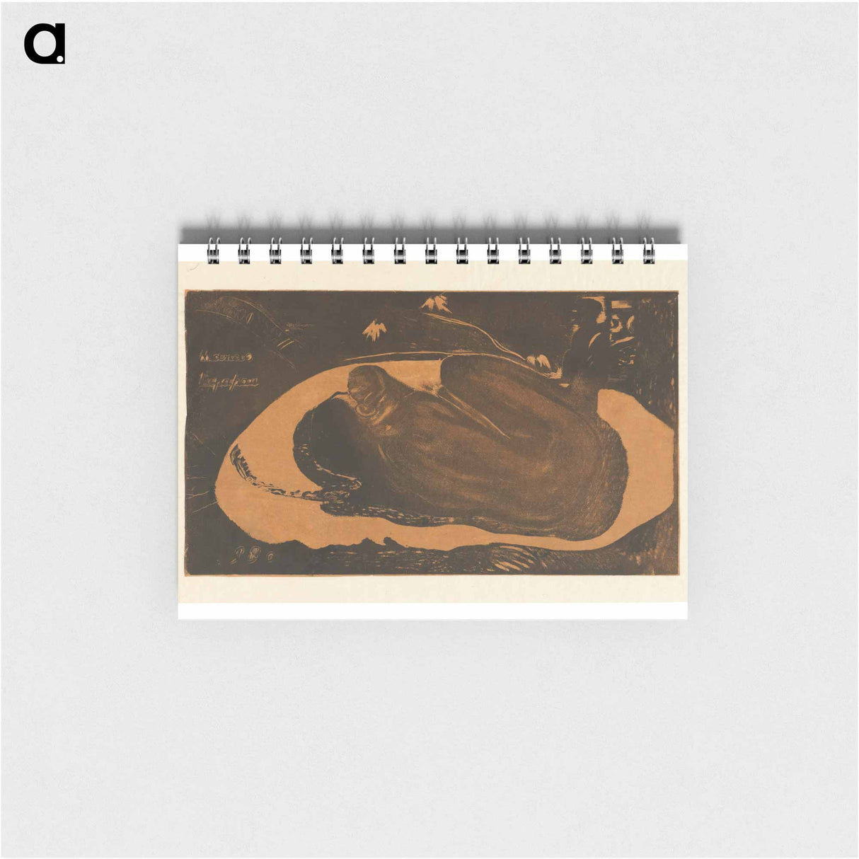 Manau tupapau (She Thinks of the Ghost or The Ghost Thinks of Her) - ポール ゴーギャン Memo.