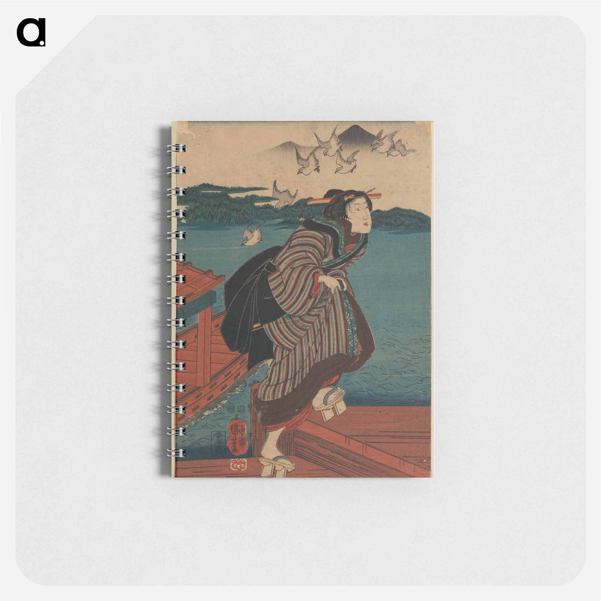 Sanbashi no onna - 歌川 国芳 Memo.