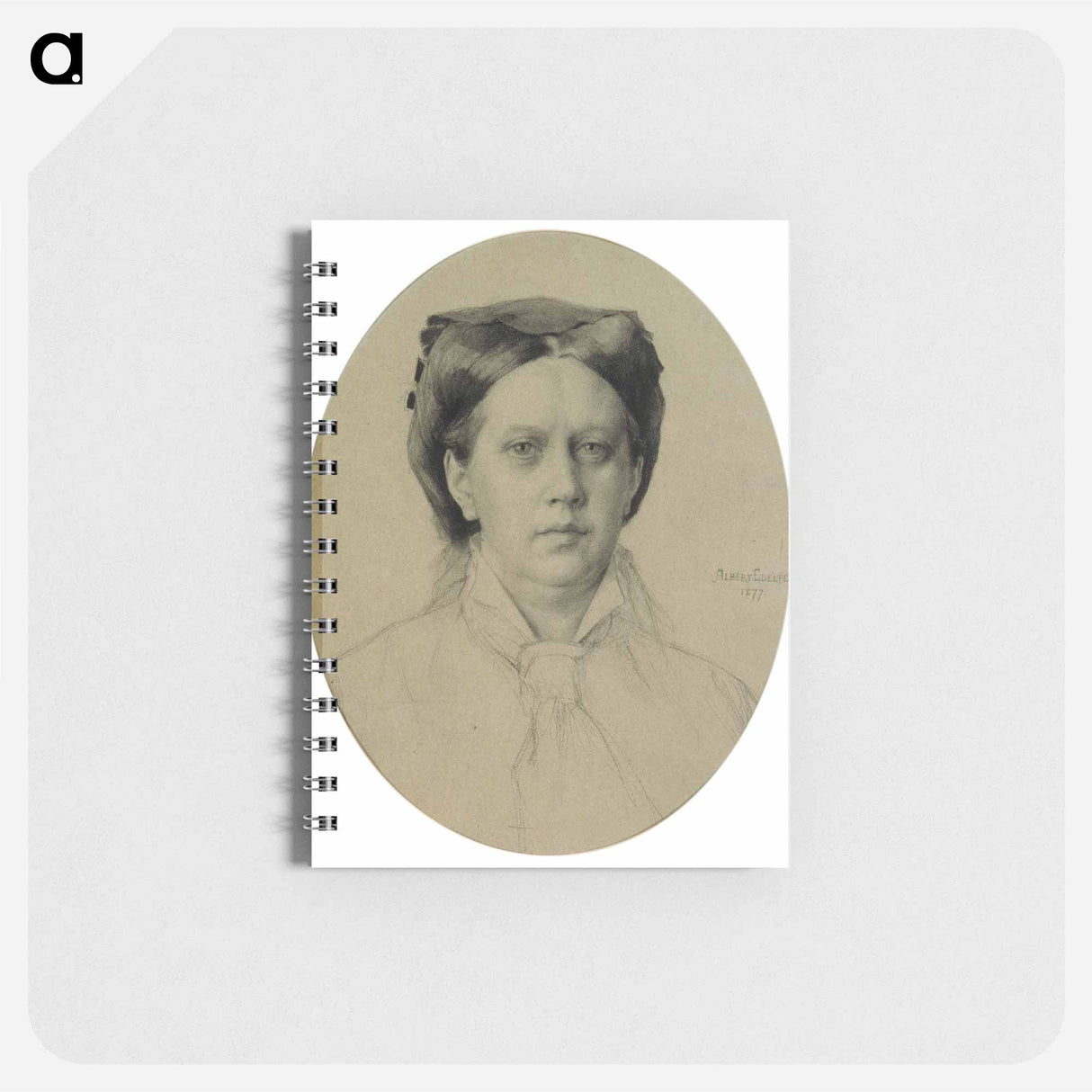 Portrait of the artist's mother - アルバート エーデルフェルト Memo.