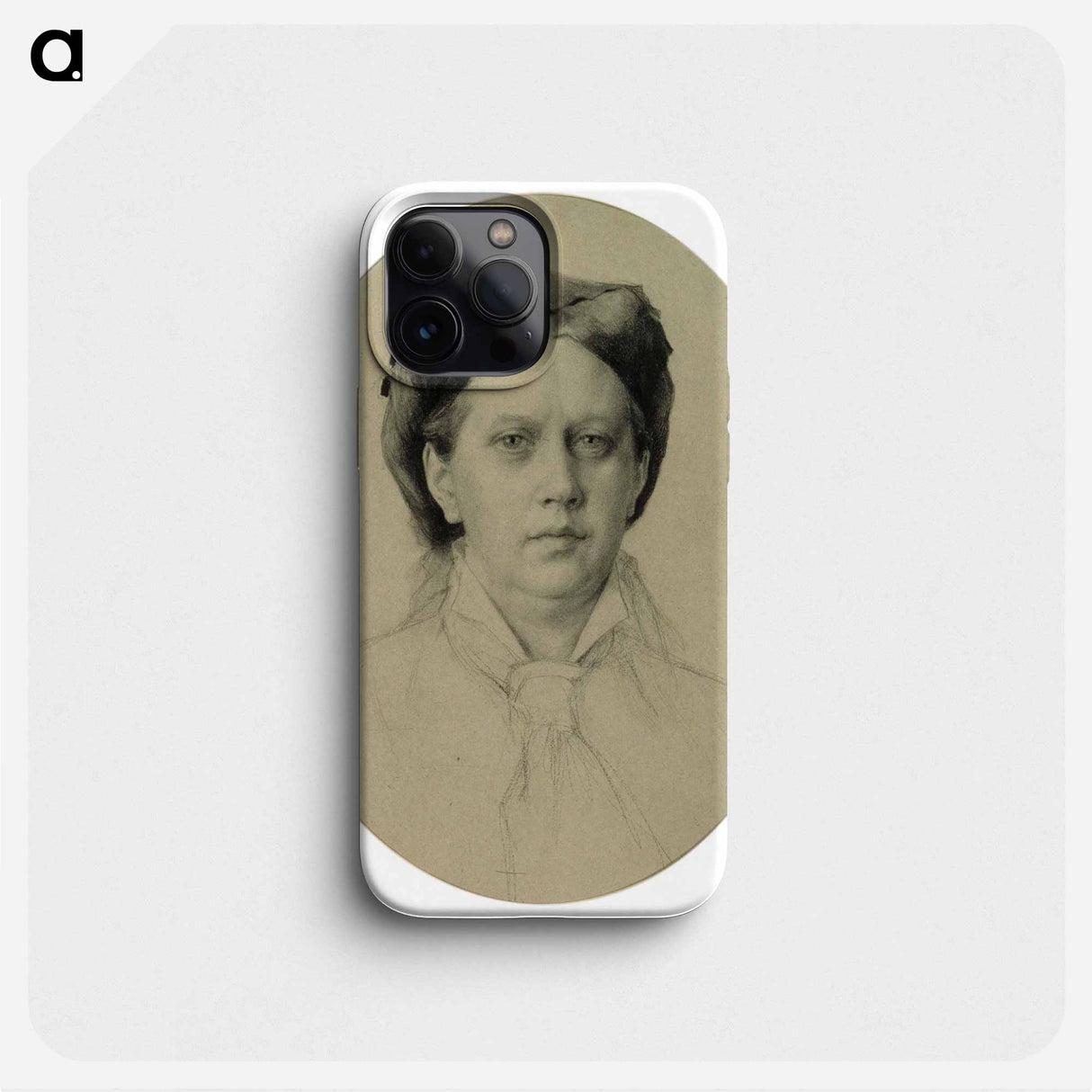 Portrait of the artist's mother - アルバート エーデルフェルト Phone Case.
