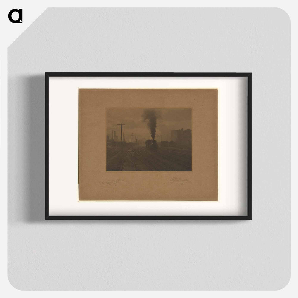 The Hand of Man - アルフレッド スティーグリッツ Poster.