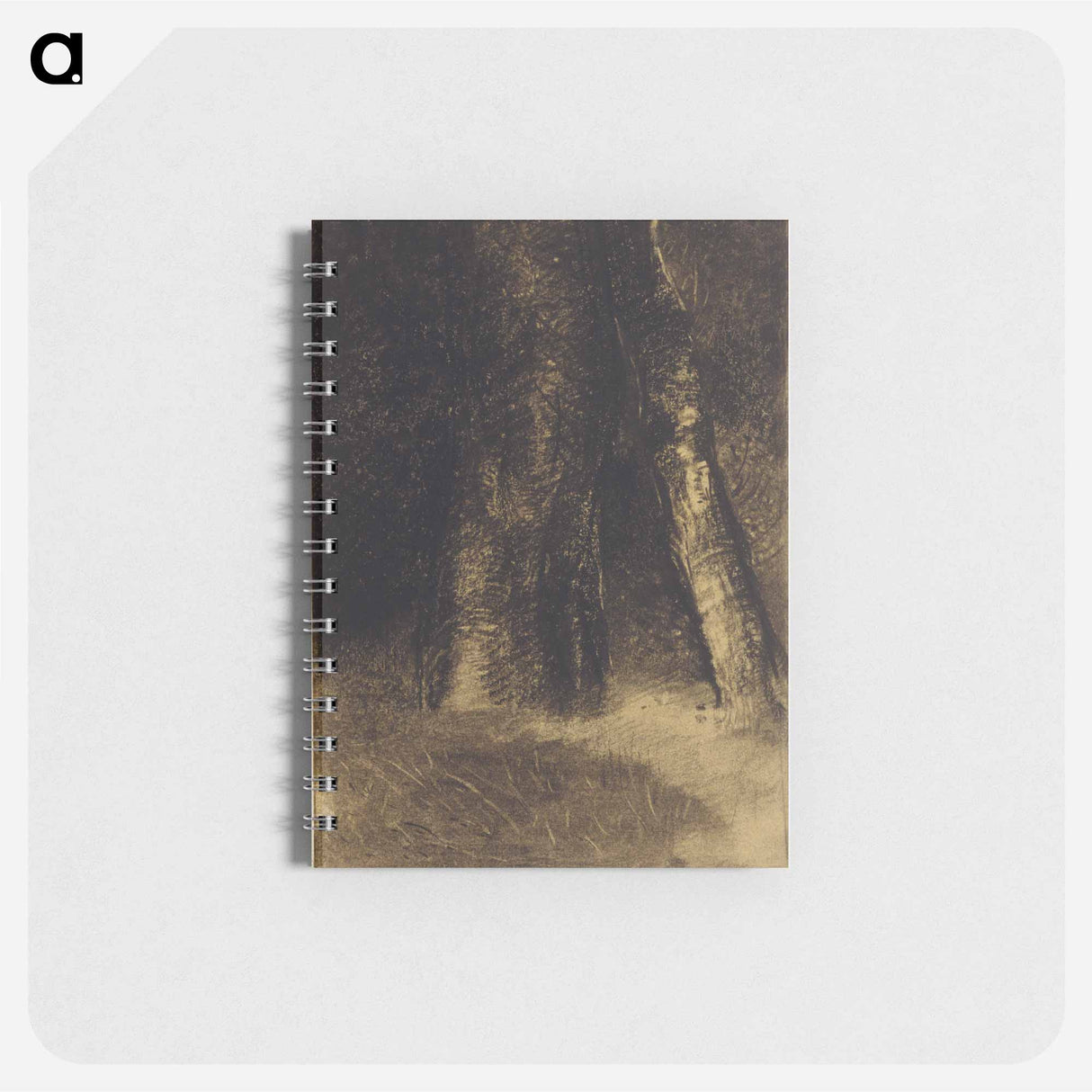 Sketch of Trees - オディロン ルドン Memo.