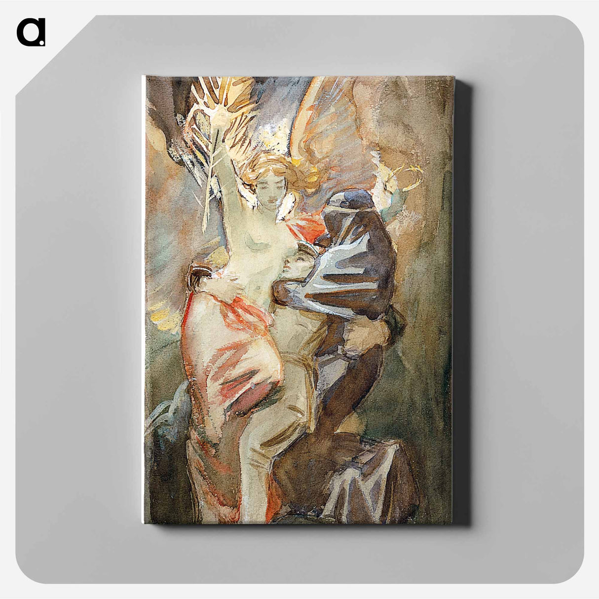 アートパネル-Study for "Death and Victory" - ジョン シンガー サージェント Canvas.