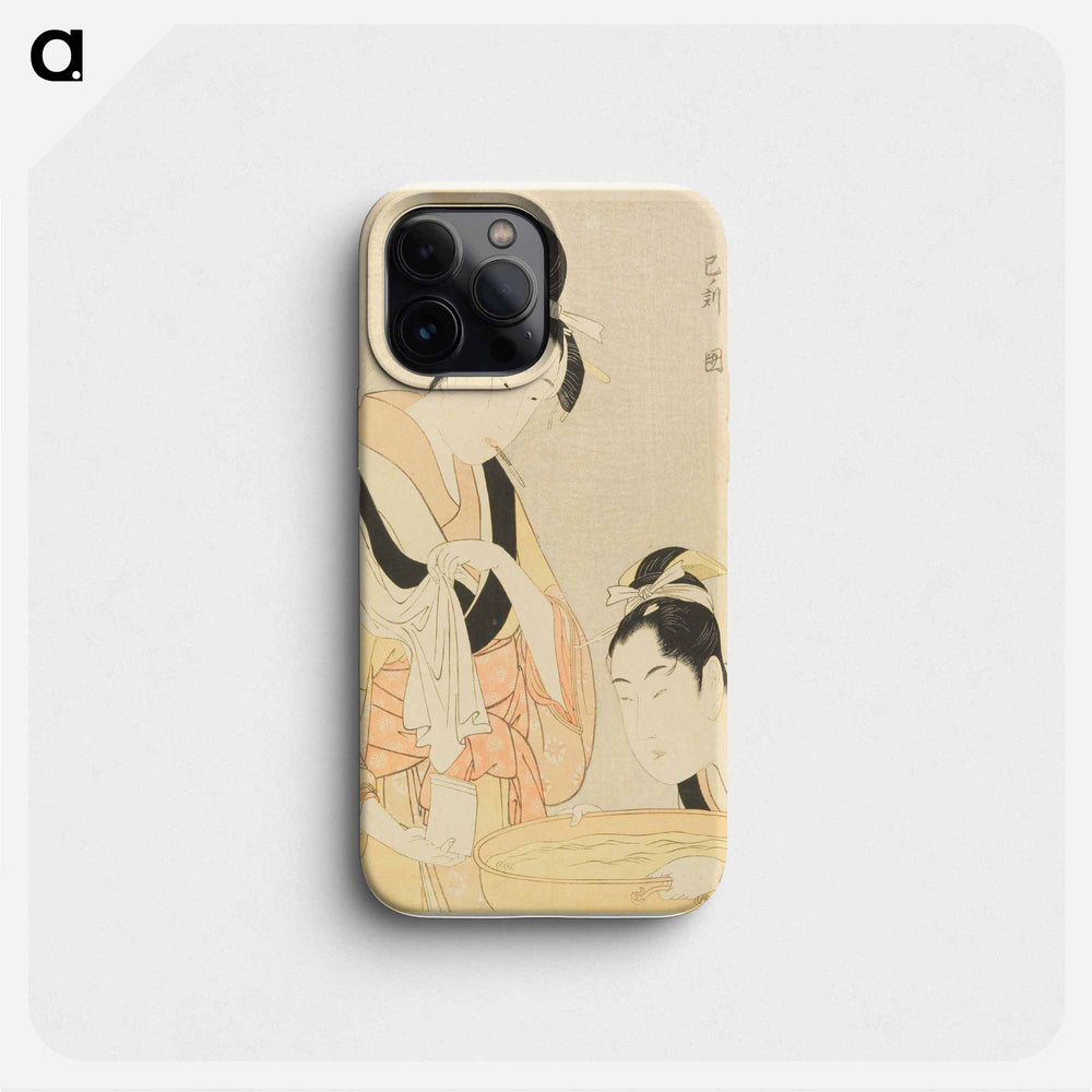 Hour of Snake, Kept Woman - 喜多川 歌麿 Phone Case.
