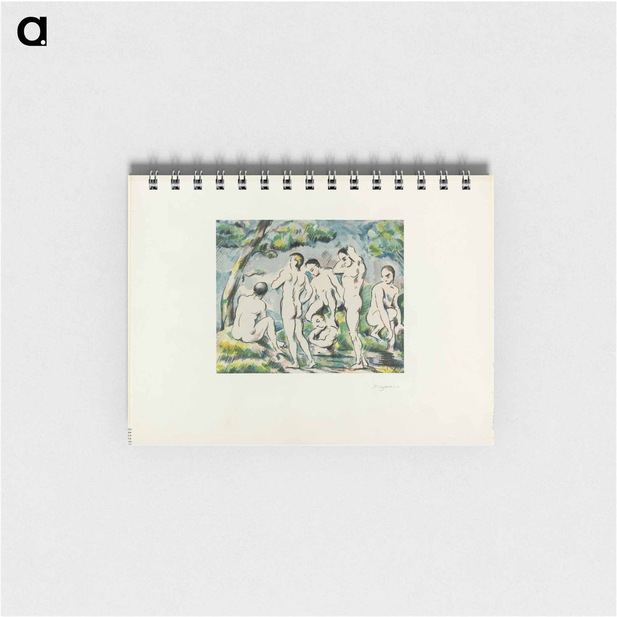 Bathers - ポール セザンヌ Memo.