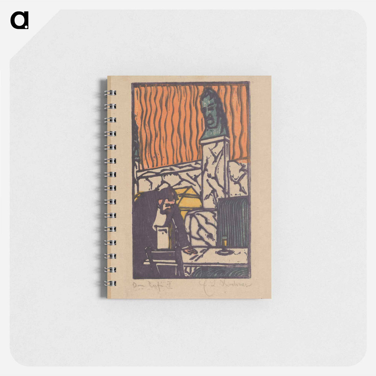 Head Waiter in Café - エルンスト ルートヴィヒ キルヒナー Memo.