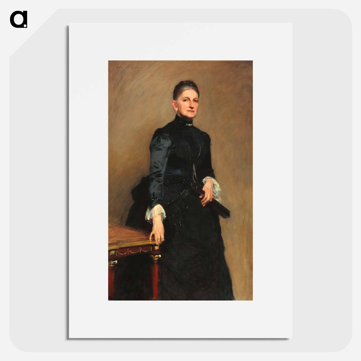 Eleanora O'Donnell Iselin (Mrs. Adrian Iselin) - John Singer Sargent Poster.