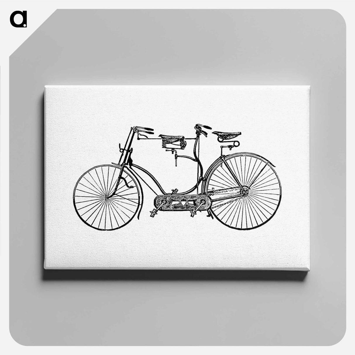 アートパネル-Tandem Bicycle, Devia Hibernia
- 大英図書館 Canvas.