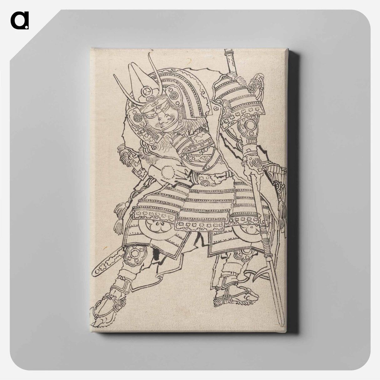 アートパネル-Hokusai's Album of Sketches - 葛飾 北斎 Canvas.